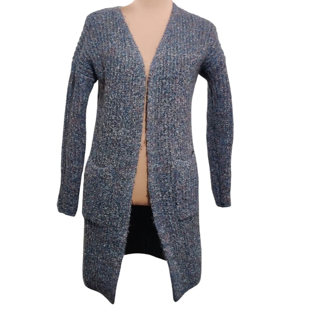 Universal Thread S Textured Knit Longline Cardigan Cozy Cottagecore Grannycore
